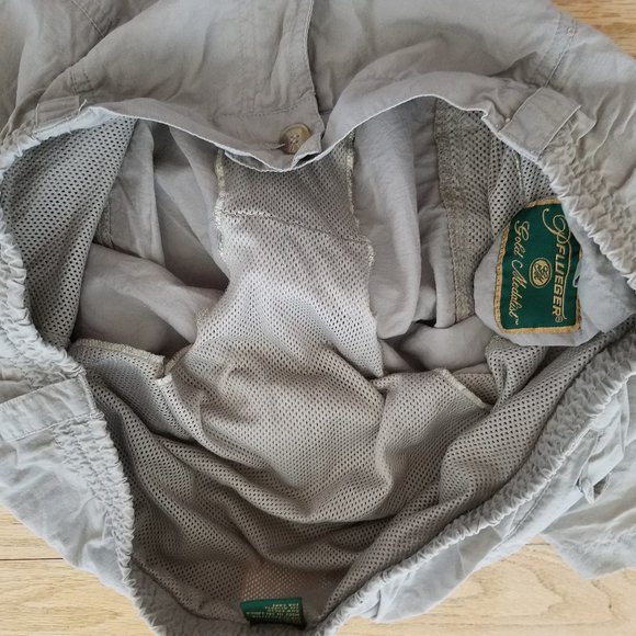 Men Pflueger Gold Medalist Hiking Shorts Swim 36x7 - Picture 4 of 11